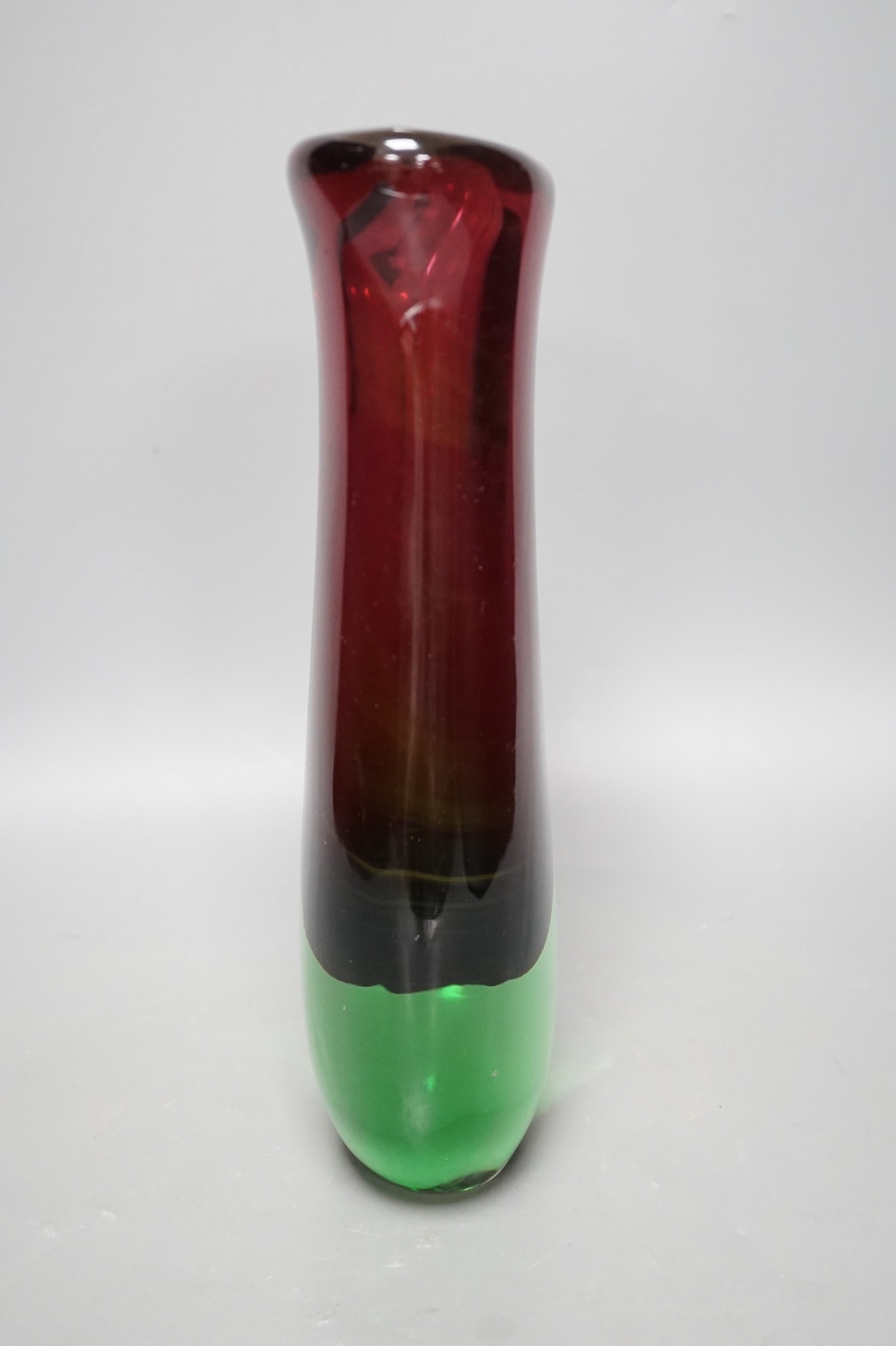 A Murano art glass vase, 30cm high